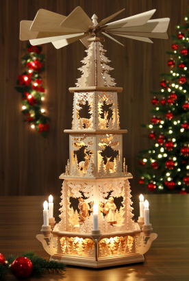 Original elektrische Pyramide Erzgebirge