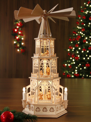 Original Weihnachtspyramide aus dem Erzgebirge